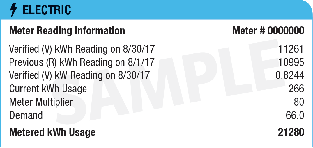 Business General Service Rate Lg E And Ku Cur Usage