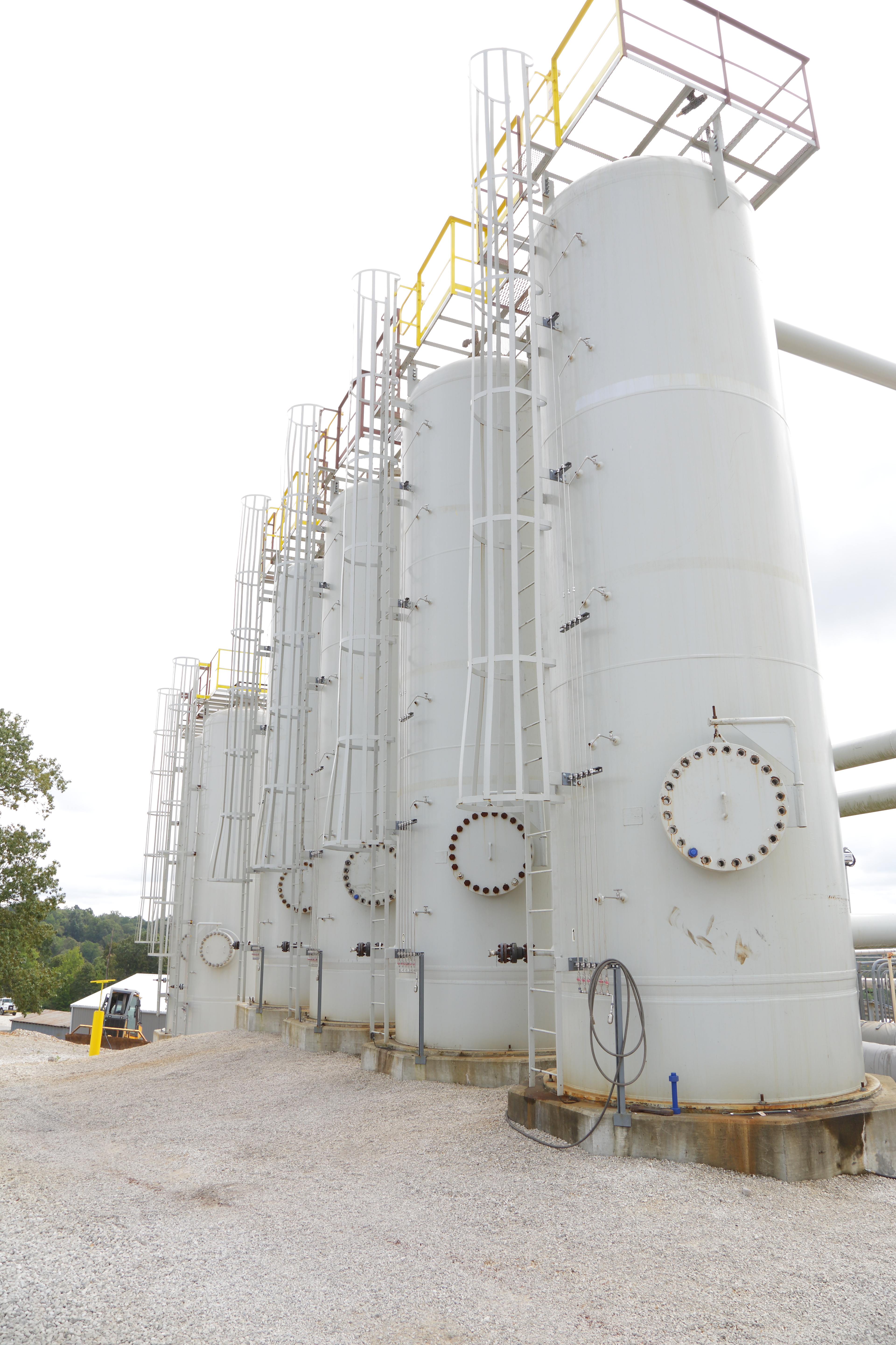 An H2S scavenger removal system at Magnolia Gas Station