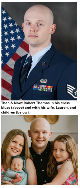 Employee military veteran Robert Thomas