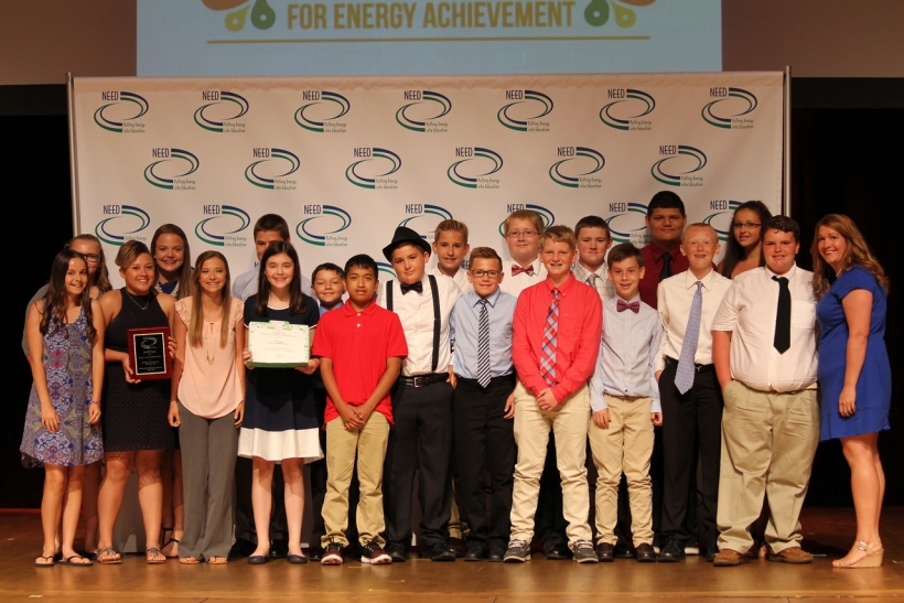 Mason County Middle School students