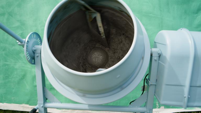 cement mixer
