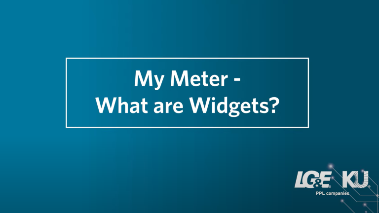 My Meter - What are widgets