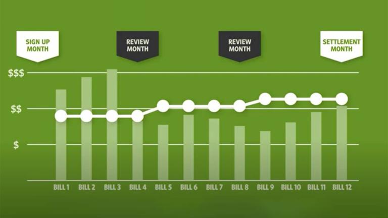 budget payment chart