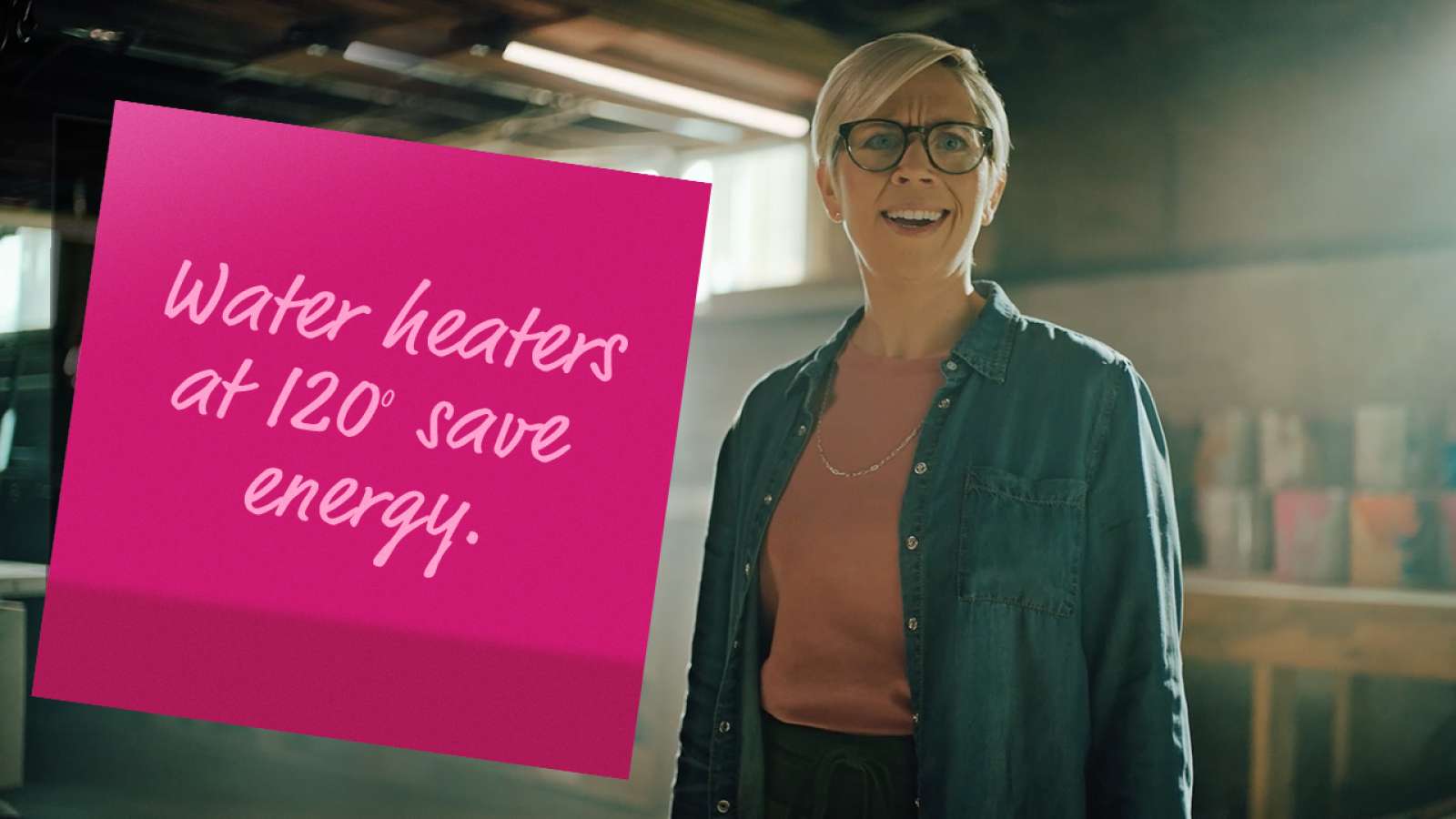water heaters at 120 degrees save energy