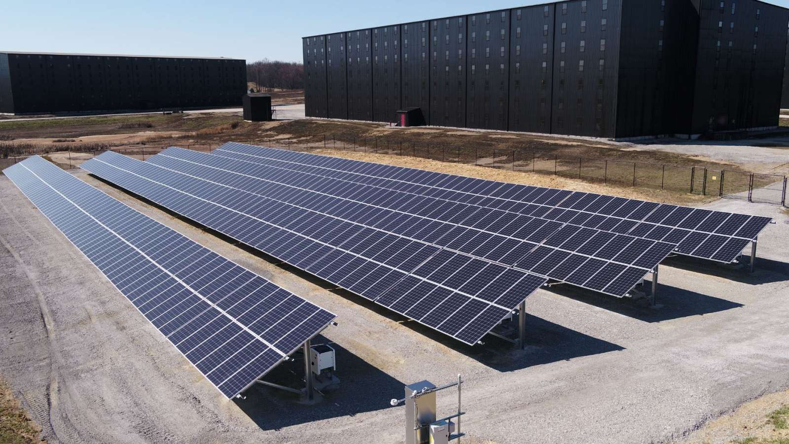 Makers Mark business solar installation