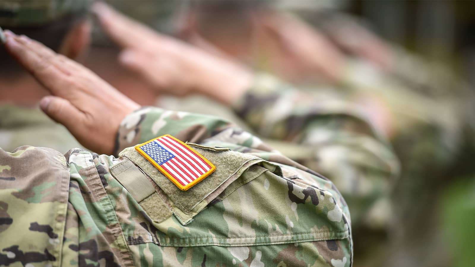military salute