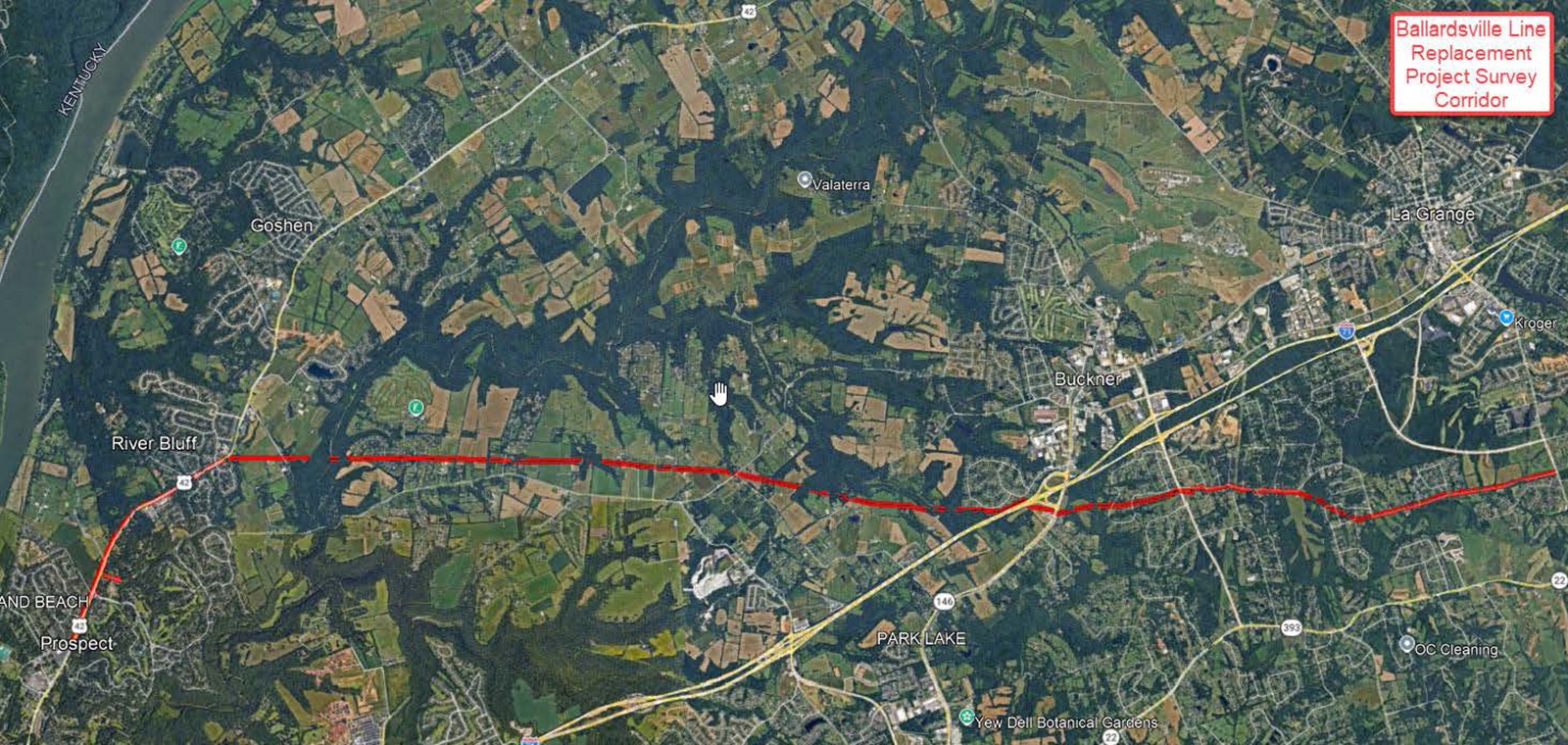 Ballardsville Pipeline Replacement Project | LG&E and KU