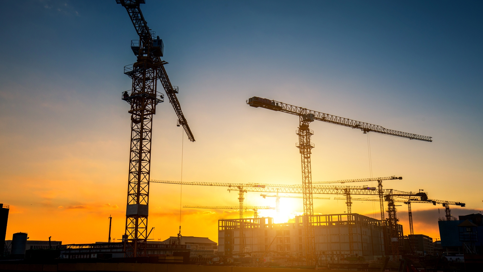 Construction cranes