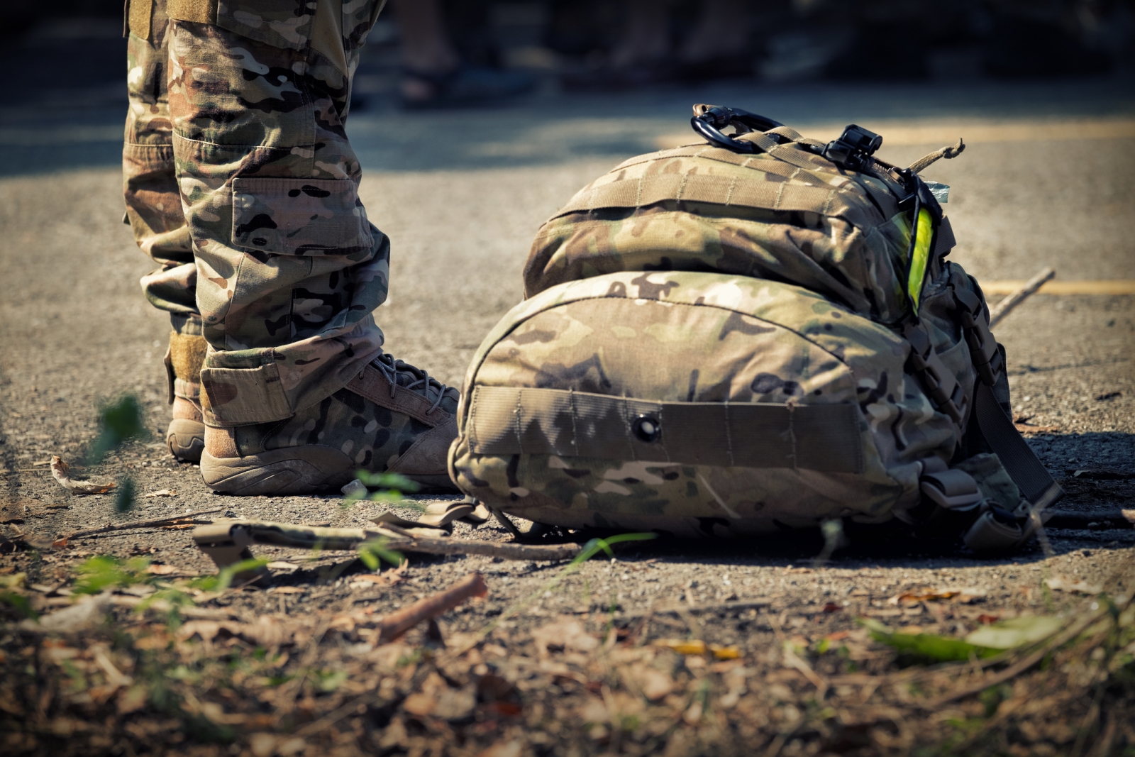 military backpack