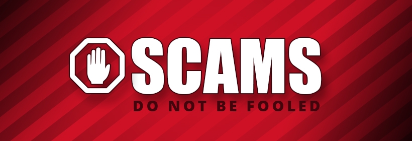 Scams banner